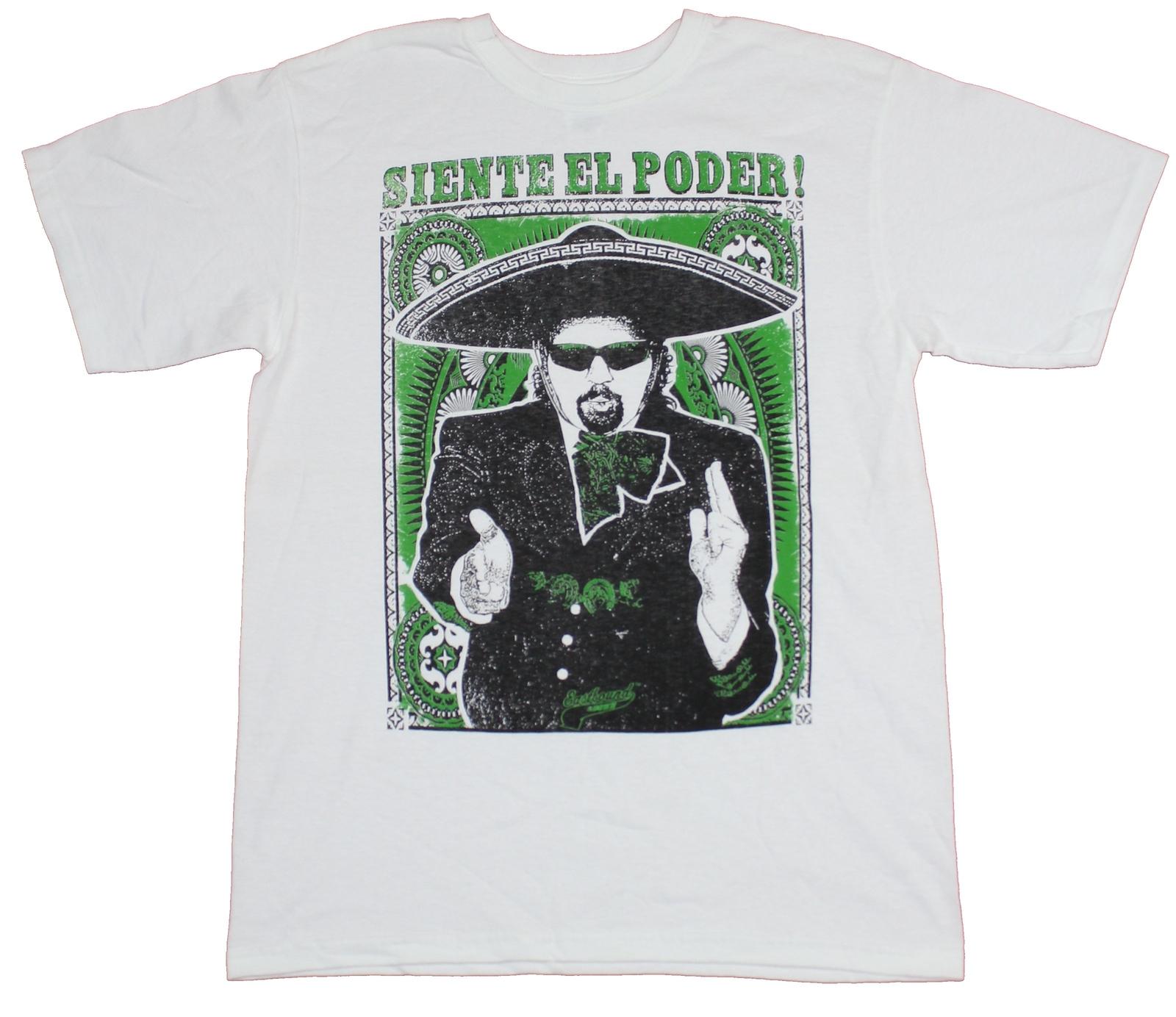 Eastbound & Down Mens T-Shirt - Siente El Poder! Mexican Kenny Powers L