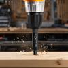 7pcs Spring Loaded Self Centering Drill Bit Set Black Coated Woodworking Drill Bit Set  DIY Projects