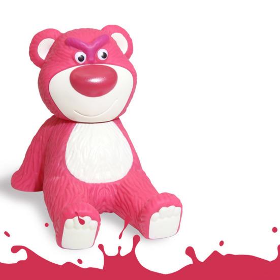 Suport adorabil pentru telefon cu urs de desene animate, culoare roz, suport stabil, suport pentru telefon mobil, ornament de decorare pentru birou