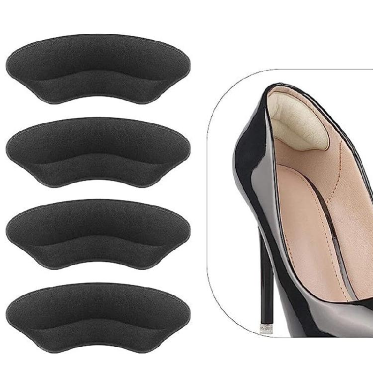 Shoe Heel Liners for Enhancing Comfort 2Pairs Anti Slip Cushion Inserts Shoe Filler for Loose Shoes Heels Pads