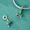 Charms Copper Colorful And Shiny Christmas Tree Pendants Fit Charms Plata Original Bracelet Beads Women Jewellery Making