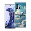 Transparent Phone Case for Xiaomi Mi 14 13 12 11 Ultra 13T Poco X3 NFC F3 F6 Pro Soft TPU Shell Travel-Inspired Airplane Route