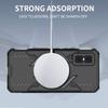 KEYSION Hollow Heat Dissipation Case for Infinix GT 30 Pro 5G TPU+PC Magnetic Cooling Shockproof Phone Cover for Infinix GT 30