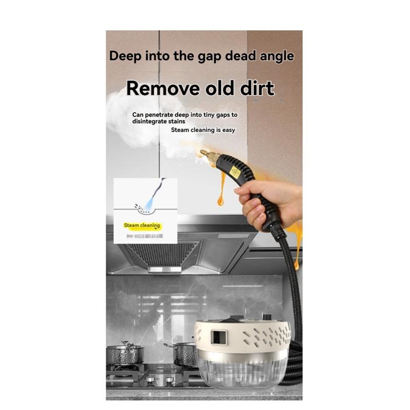 AEE2-Portable Steam Cleaner 15 Seconds To Produce Steam Leakage Protection Anti-Dry Burning Handheld Steam Cleaner EU Plug