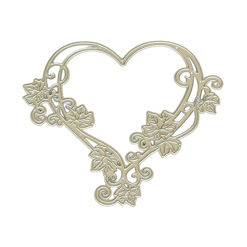 

Love Flower Shape Carbon Steel Die Cut Stencils Decorative Embossing Paper Dies for Scrapbooking Photo Album Card Making 1