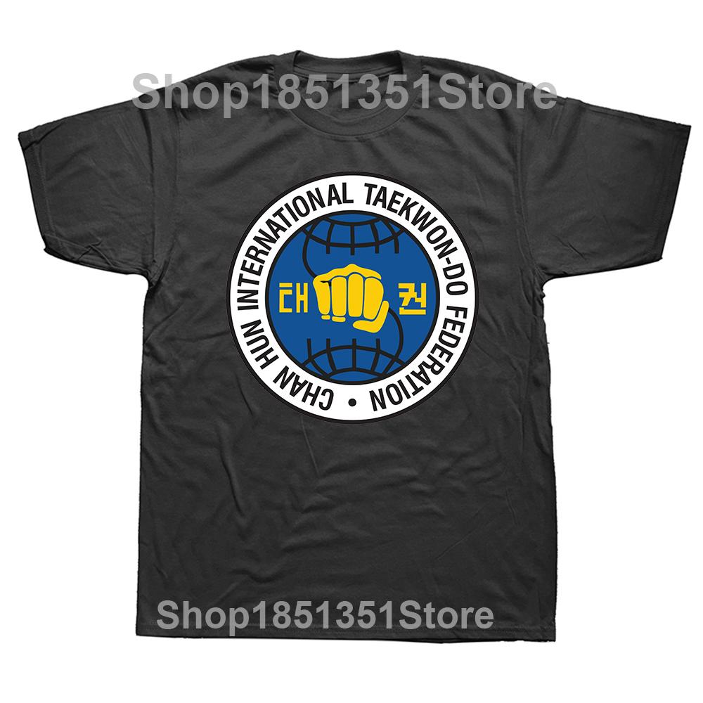 

Funny INTERNATIONAL TAEKWONDO FEDERATION ITF KARATE T Shirts Graphic Cotton Streetwear Short Sleeve Birthday Gifts Tshirt 4XL