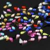 3mm Nageldekorationsstickers Vattendroppe Strass 12 Färger DIY Nagelspetsar Hjul