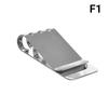 Fashion Stainless Steel Money Clip - Compact Cash And Credit Card Holder Metal Clip Wallet Id Card Clip