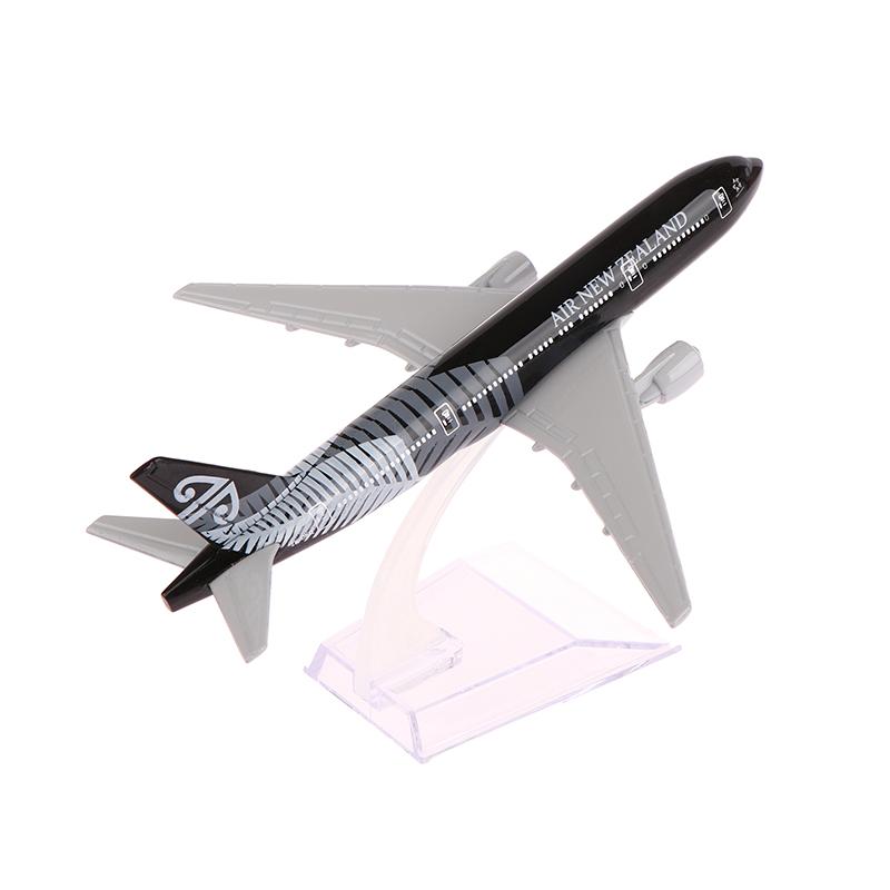 16 cm Maßstab 1:400 Metall-Druckguss-Flugzeugmodell Neuseeland Boeing 777 Airlines Nachbildung Airbus Flugzeug Luftfahrt Miniatur Spielzeug