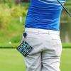 Golf Towel Golf Ball Club for Head Cleaner Golf Ball Waterproof Cleaning Towel Square Mini for w/ Retractable Keychain B