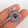 Citrine Gemstone 925 Sterling Silver Jewelry Handmade Partywear Pendant 1.37" PP-34-4