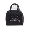 Women Men Oxford Lunch Bag Cartoon Cat Series Graphics Portable Insulated Thermal Bag School Teacher Student Lunch Box Handbag