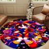 Amazing Digital Circus Round Rug for Livingroom,Bedroom, Palyroom, Chair Rug, Area rug, Circle Carpet, Large Size Decor Fan Christmas gift