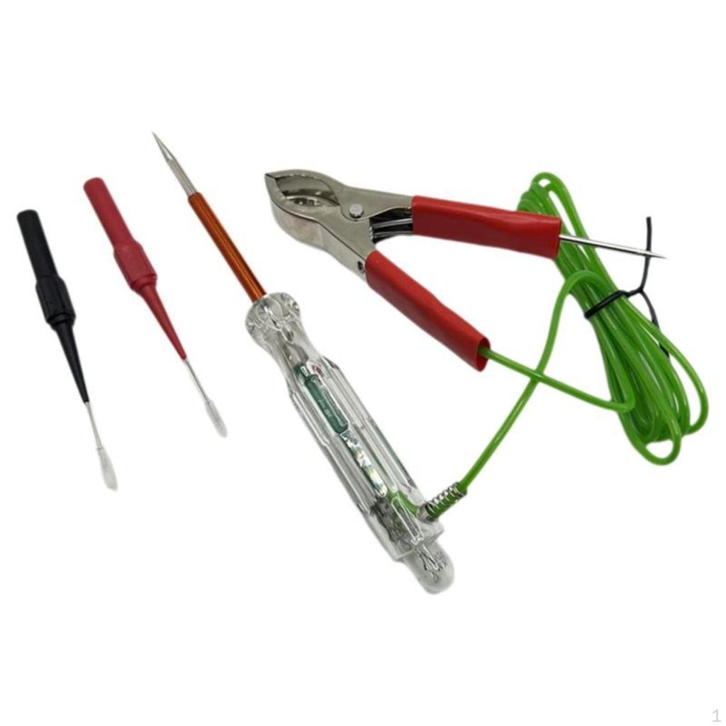 Automotive Test Light, Electric Potential Display Circuit Tester, 624V, Repair Tool Pencil