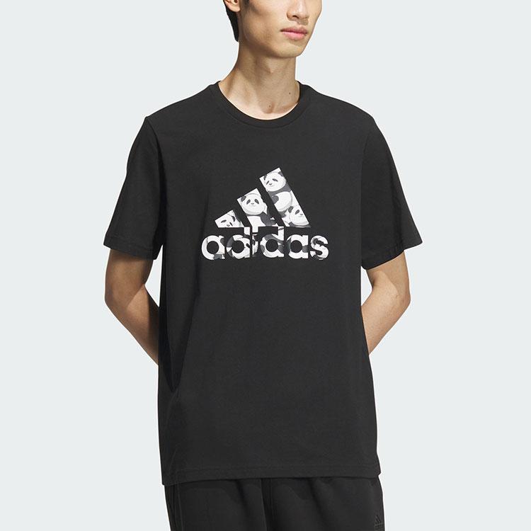 New Adidas T Shirts Men Black JI6834