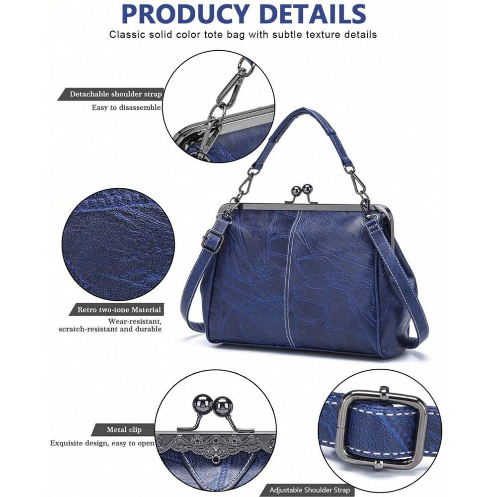 Dámské Módní Tašky Trend Vysoce Kvalitní Kožená Crossbody Taška přes Rameno Fashi Klasický Retro Design Nákupní Tašky Kabelky