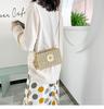 SCIONE Net Red Small Bag 2020 Women Messenger Bag Straw Woven Bag Small Square Bag Shoulder Bag