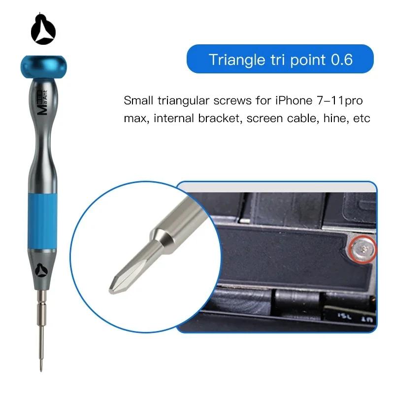MaAnt MY-903 High Precision Screwdriver for Mobile Phone Tablet Laptop Repair Alloy Steel Super Har Dismantling Screwdriver Set