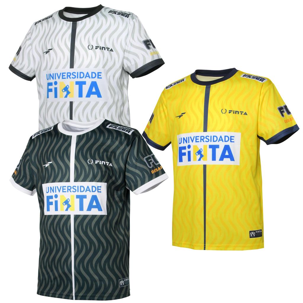 FINTA Men's Soccer Short Sleeve Practice Shirt FTE0029 (0500) Black, Size L