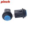 14MM Round Waterproof Snap-in Switch, 2-Pin, Normally Open, Self-Reset, Self-Locking Button
