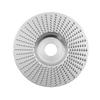 4 Inch Wood Carving Disc for Angle Grinder with 5/8-inch Arbor Wood Shaping Disc Angle Grinding