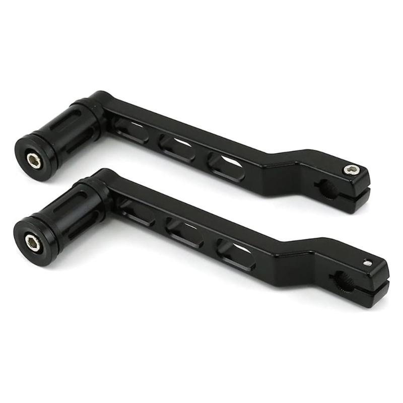 Paar Anti-Rutsch Gummi-Griff Motorrad Fußschalthebel Stifte Schalthebel Hebel Stifte Geeignet für FL Trike Street Glides Road Glides