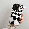 dizziness Phone Case For iPhone 17,16,15,14,13,12,11 Plus,Pro Max,XS,Colored Silver Plated Inside Cover