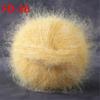 Worsted Faux Long Plush Mink Velvet Cashmere Yarn For DIY Knitting And Crocheting Long Plush Thick Crochet Yarn  1pc 190m 1.76oz