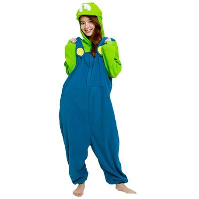 Southark Fleece Kigurumi Super Mario Luigi Jedna veľkosť BAN-058 (Dospelý)