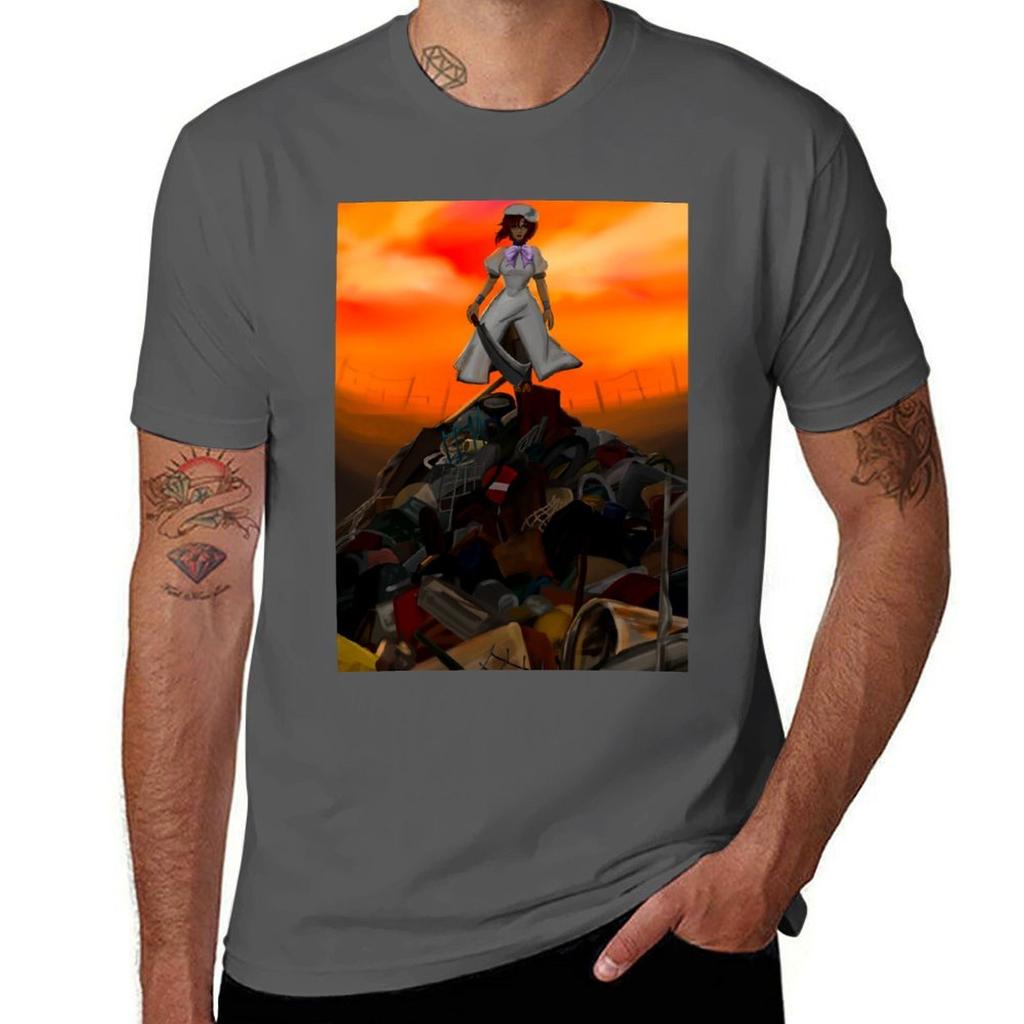 Ryuugu Rena Higurashi No Naku Koro Ni T-Shirt Groß und Tall Locker Geschnittenes T-Shirt