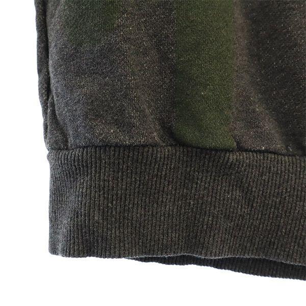 Christopher RAEBURN Print Long Sleeve Trainer S Gray Sweat Men's Used