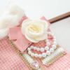 Warm Pet Vest Small Dogs Cats Winter Coat Lightweight Fleece Lined Puppy Jacket Pink Heart Style
