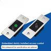 100 Users Mini  IP66 9-18V RFID Reader Keyless Door Opener Metal  Access Control Scanner Waterproof Embedded Fingerprint Reader
