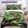 Gothic Illustrations Customize Your Name Bedding Set Breathable Duvet Cover with Pillowcases Home Decoration Birthday Gift