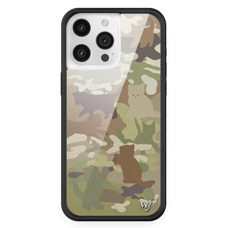2025 Neue Wildblumen-Punkte-Hirsch-Handyhülle für iPhone 17 Pro Max 12 13 14 15 plus 16 Pro Hülle 3D WF Erdbeer-Cartoon-Hüllen