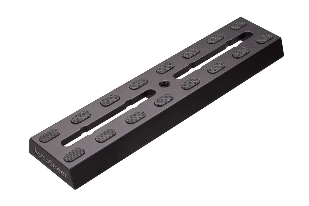 

AstroStreet Dovetail Plate, Universal Slide Bar, Dovetail Rail, CNC Machined Aluminum, 18cm, GP Compatible [Official Japanese Product]