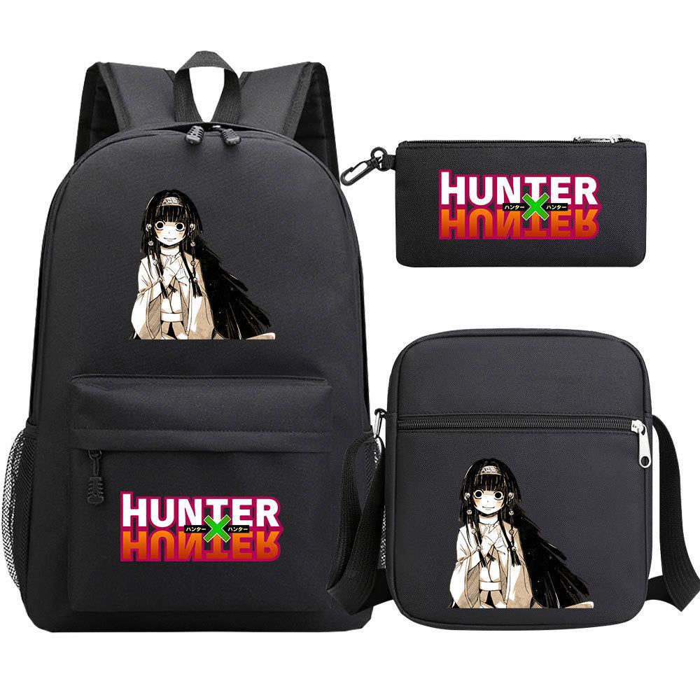 Animation, Full-Time Hunter, Young Students, School Bags, Men'S And Women'S Leisure Travel, Backpacks, Trendy Computer Bags