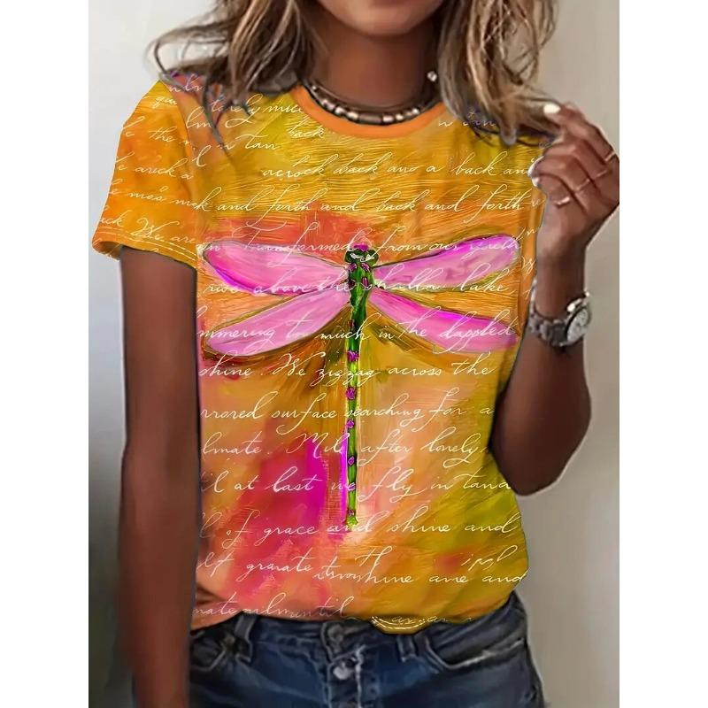 Women s plus size T-shirt new round neck 2XS