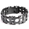 1PC Portable Multifunction Repair Bracelet Stainless Steel Universal 29 In 1 Multi Tool Bracelets