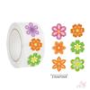 500Pcs/Roll Danish Flowers Art Kids Rewards Stickers - DIY Scrapbooks Album Decor Sealing Label Decals