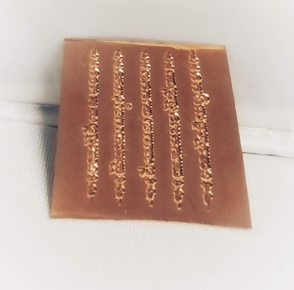 JUBILANT899 YANT 5 THAEW This Amulet Is Intended To Protect You from Black Magic and Other Evils. For Quick End Fetish, for Success, Wealth,