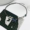 Calligraphy and Painting Butterfly Tassel Necklace Pearl New Chinese Sweater Chain Light Luxury Celebrity Exquisite Necklace Accessories