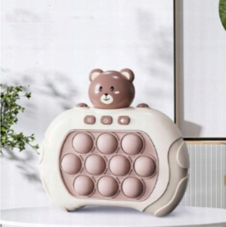 Pop It Electronic Game Popit Electric Arcade Game For Kids Teddy Bear