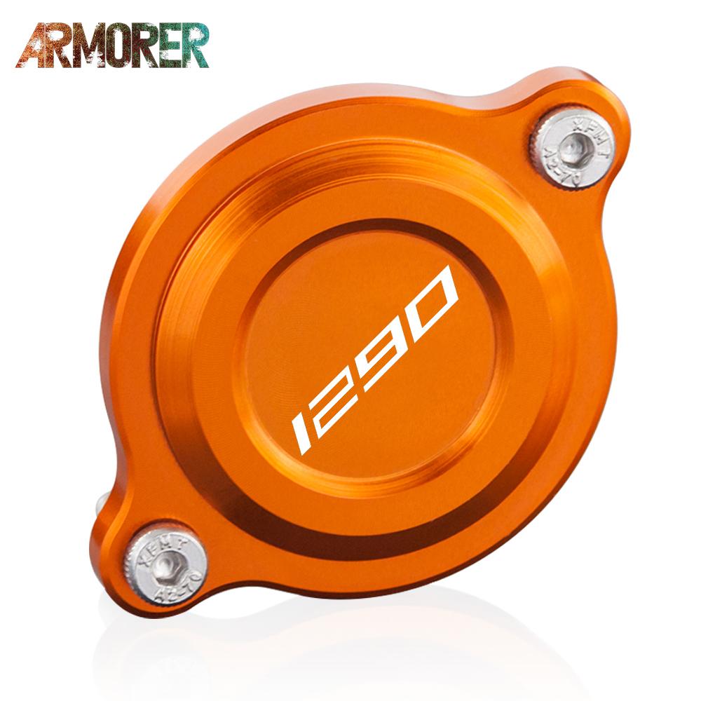 For KTM 1290 Super Duke R GT 1290 SDR 1290 SUPER ADVENTURE R S T 1290 ADV Engine Oil Filter Cover Cap Motorcycle