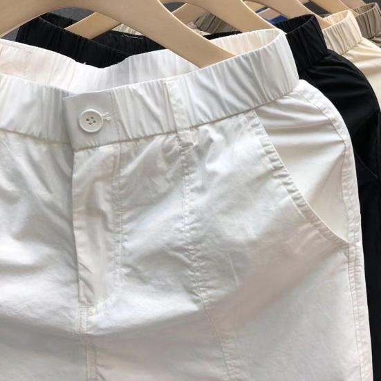 Men Shorts Elastic Waist Sports Shorts with Pockets Lightweight Breathable Leisure Sports