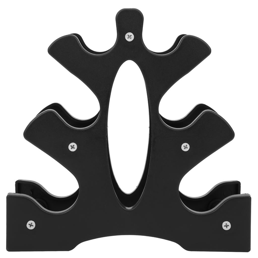 Home Workout Dumbbell Rack Tree Shape Weights Rack 3 Tier Holder Organizer Bracket