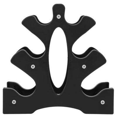 Home Workout Dumbbell Rack Tree Shape Weights Rack 3 Tier Holder Organizer Bracket