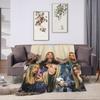 Lolas Índigos Spanish Singer Super Soft Blanket For Living Room  Fashion Throw Blanket Winter Travel Office Flannel Bedspread