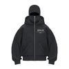 Men's Y2K Gothic Harajuku Autumn and Winter New Product Double Hooded Sports Shirt