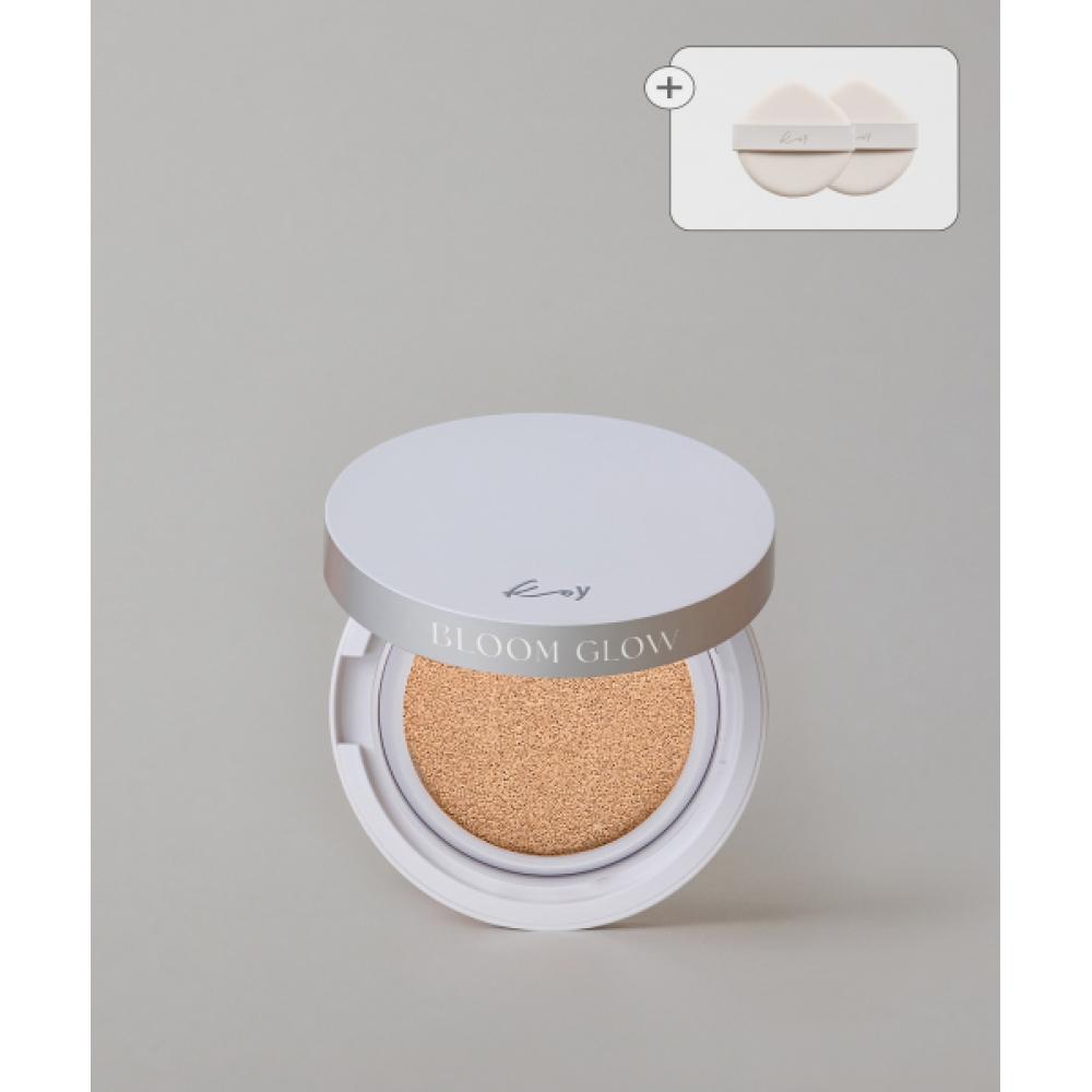

Koy Bloom Glow Шелковистая кушон-пудра на весь день Основной продукт+сменный блок + Подарок Спонжи 2 шт. No. 23